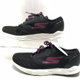 Skechers Black and Purple Shoes Ladies 6